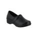 Extra Wide Width Women's Lyndee Slip-Ons by Easy Works by Easy Street® in Black (Size 10 WW)