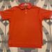 Adidas Shirts | Adidas Climalite Stretch Golf Polo Shirt Sz Xl | Color: Orange | Size: Xl