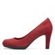 Clarks Damen Adriel Viola Pumps, Rotes Wildleder, 37.5 EU