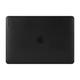 Incase Hardshell Hartschalen Hülle für Apple MacBook Air 13,3" (2020 / M1-Late 2020) - transparent (schwarz) [3D Dot-Design I Lüftungsschlitzaussparungen I Leicht & dünn] - INMB200615-BLK