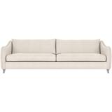 Bernhardt Monterey Patio Sofa w/ Cushions Metal/Rust - Resistant Metal in White | 32.5 H x 90 W x 42 D in | Wayfair O4817_6016-000