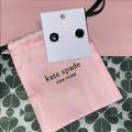 Kate Spade Jewelry | Kate Spade Blk/Dimnd Earrings | Color: Black/Gold | Size: Os