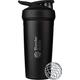 BlenderBottle Strada - Edelstahl Trinkflasche, Thermoflasche mit BlenderBall, Protein Shaker und Fitness Shaker, BPA frei, Doppelwandig, Vakuum isoliert - schwarz, 710 mL.