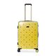 Joules Botanical Bee Hard Case Trolley Travel Luggage Case 4-Wheel, Medium