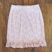 American Eagle Outfitters Skirts | American Eagle Knee Length Floral Skirt | Color: Pink/White | Size: 2