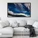 Orren Ellis 'Seeing The Invisible, 2 Corinthians 4:16' by Mark Lawrence Painting Print Canvas in Blue/White | 31.5 H x 51.5 W x 2 D in | Wayfair