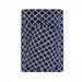 Winston Porter Bethina Quatrefoil Pattern Microfiber Sheet Set Polyester in Blue/Navy | Queen | Wayfair EBDG2950 43109868