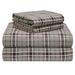 Loon Peak® Davies Plaid Sheet Set Flannel/Cotton | 108 H x 108 W in | Wayfair 75955BBF3DDF4BA3B2CD3494C0A3C97D