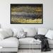 Everly Quinn 'Light Has Dawned, Matthew 4:16' by Mark Lawrence Painting Print Canvas in Black/Yellow | 31.5 H x 51.5 W x 2 D in | Wayfair