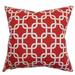 Latitude Run® Buckhalt Geometric Bedding Sham 100% Cotton in Red/Gray | 30 H x 20 W in | Wayfair LTDR3222 40278656