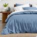 Bare Home Premium Microfiber Modern & Contemporary Duvet Cover & Insert Set Microfiber in Blue | King Comforter + 3 Additional Pieces | Wayfair