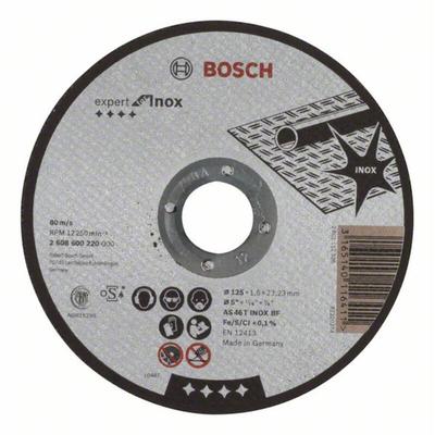 Bosch - Accessories 2608600220 2608600220 Trennscheibe gerade 125 mm 1 St. Stahl