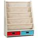 Costway Kids Book and Toys Organizer Shelves-Beige