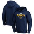 Men's Fanatics Branded Navy Denver Nuggets 2020 NBA Playoffs Bound Tip Off Pullover Hoodie