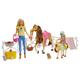 Barbie Hugs n Horses Dolls, Horses and Accessories ,GLL70