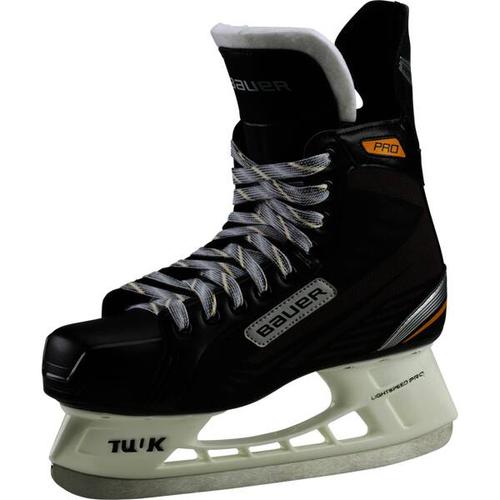 BAUER Kinder Eishockeyschuhe Supreme Pro Jr., Größe 37 ½ in Schwaz/Gelb