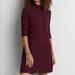 American Eagle Outfitters Dresses | American Eagle Turtleneck Dress | Color: Red | Size: Xs