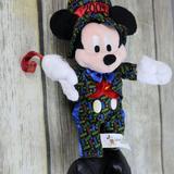 Disney Accents | 2004 Mickey Mouse New Years Plush Disney World | Color: Black | Size: 11"