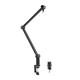 OPLITE - Supreme Microphone Arm - Aluminium articulated arm for professional microphone, universal mount, compatible with Yeti Blackout and Spark Sl OP-SM-BA