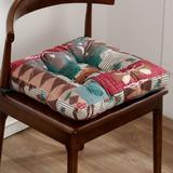 Loon Peak® Chair Pad Outdoor Cushion in Brown/Pink/Red | 2 H x 18 W in | Wayfair DC281D7CB69F472FB440C5E7B5DFB1AF