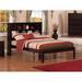 Viv + Rae™ Lampley Platform Bed w/ Bookcase by Beds Wood in Brown | 47.125 H x 57.5 W in | Wayfair VVRO4278 31894177