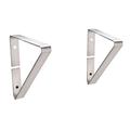 Whitehaus Collection Optional Extra Support Brackets For Noah Collection Utility Sink Whncmb4413 - Brushed Stainless Steel BRACKET4413