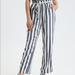 American Eagle Outfitters Pants & Jumpsuits | American Eagle Outfitters Striped Paperbag Pants | Color: Gray/White | Size: Xs