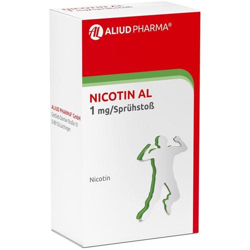Nicotin AL 1 mg/Sprühstoß Spray z.Anw.i.d.Mundhö. 2 St