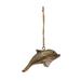 The Holiday Aisle® Dolphin Hanging Figurine Ornament Wood in Brown | 2 H x 4 W x 1.25 D in | Wayfair 4B8632AEDB46461E83E355212E70071D