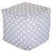 Isabelle & Max™ Aalin Pouf Outdoor Ottoman w/ Cushions in Gray | 17 H x 17 W x 17 D in | Wayfair VVRO3369 29496223