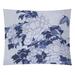 World Menagerie Mt. Fuji Through the Cherry Blossoms Tapestry Polyester in Blue | 91 H x 83.5 W in | Wayfair 721B105C6FC3461C927E88B3536FD720