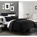 Union Rustic Ostrowski 7 Piece Queen Reversible Comforter Set Polyester/Polyfill/Microfiber in Black | Wayfair 610C211B8A004CE99AAAF569285807F0