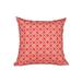 Breakwater Bay Rope Rigging Outdoor Square Pillow Cover & Insert Polyester/Polyfill blend in Orange | 20 H x 20 W x 7 D in | Wayfair