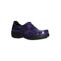 Women's Bind Slip-Ons by Easy Works by Easy Street® in Purple Hearts Patent (Size 9 1/2 M)