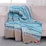 Maui Quilted Throw Blanket by Greenland Home Fashions in Multi (Size 50" X 60")