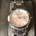 Burberry Accessories | Authentic Burberry Watch - Full Packaging | Color: Silver/White | Size: Os