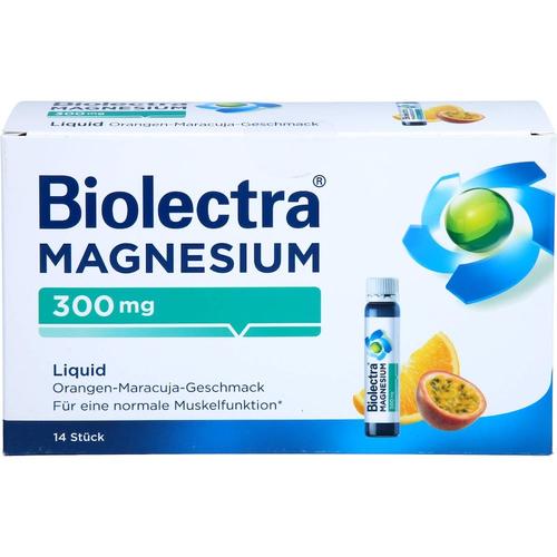 Biolectra – Magnesium 300 mg Liquid Mineralstoffe