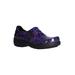 Women's Bind Slip-Ons by Easy Works by Easy Street® in Purple Hearts Patent (Size 9 M)