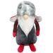 Northlight Seasonal Gnome w/ Red & Grey Fur Trapper Hat Christmas Decoration, Faux Fur | 14 H x 10.5 W x 9.5 D in | Wayfair NORTHLIGHT AM87004