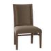 Fairfield Chair Plymouth King Louis Back Parsons Chair Wood/Upholstered in Brown | 36.5 H x 23 W x 24 D in | Wayfair 8411-05_ 8789 91_ Tobacco