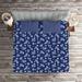 East Urban Home Vibrant Microfiber Farmhouse/Country Coverlet/Bedspread Set Microfiber in Blue | King Bedspread + 2 Shams | Wayfair