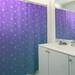 East Urban Home Seashell Single Sower Curtain Polyester in Blue/Indigo | 74 H x 71 W in | Wayfair 2E90EF0ED53846DB866B2CE4D76F284B
