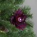 Northlight Seasonal 20.75" Deep Red Feather Peony Artificial Christmas Floral Pick Plastic | 20.75 H x 5 W x 5 D in | Wayfair NORTHLIGHT JA25712