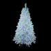 Northlight Seasonal 6.5' Pre-Lit White Medium Iridescent Pine Artificial Christmas Tree - Multi Function LED Lights in Green | Wayfair 31752249