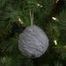 Northlight Seasonal Knit Shatterproof Christmas Ball Ornament 3.25" Fabric in Gray | 5 H x 5 W x 5 D in | Wayfair NORTHLIGHT JA25723