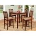 Red Barrel Studio® 4 - Person Counter Height Dining Set Wood in Brown | Wayfair 10C6C35BE11F41009F3B222F884C64E3