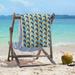 Brayden Studio® Classic Skyscrapers Beach Towel Polyester/Cotton Blend in Gray/Green/White | Wayfair A2F315D02E224C06B061F81216B94535