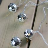 Northlight Seasonal 8 LED Jingle Bell Christmas Lights - Clear Wire in Gray | 4 H x 2 W x 5 D in | Wayfair 32606790