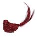 Northlight Seasonal 7.5" Sequined Bird Christmas Ornament w/ Clip Plastic in Red | 2.5 H x 6.5 W x 2.5 D in | Wayfair NORTHLIGHT SH27153