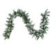 Northlight Seasonal 9' x 10" Flocked Angel Pine & Pine Cones Artificial Christmas Garland - Unlit | 10 H x 108 W x 10 D in | Wayfair 32620417